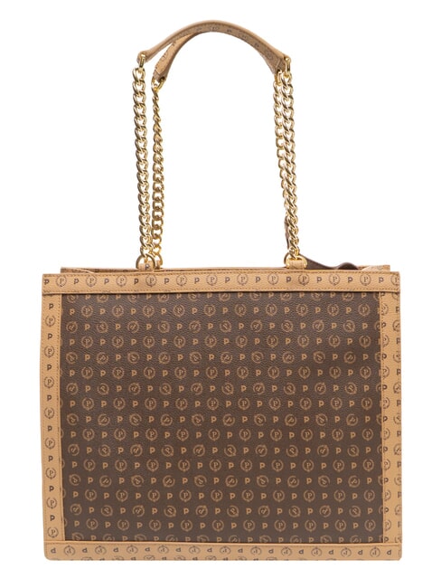 HERITAGE Borsa a spalla marrone crema - Borse Donna