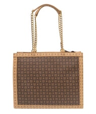 POLLINI HERITAGE Borsa a spalla marrone crema - Borse Donna - 4