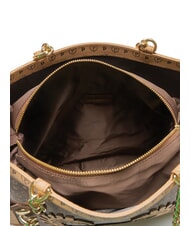 POLLINI HERITAGE Borsa a spalla marrone crema - Borse Donna - 5