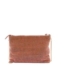 MARIO VALENTINO NABILAH Pochette con strass e tracolla rosa - Borse Donna - 3