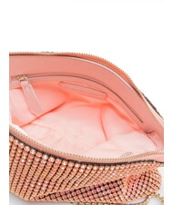 MARIO VALENTINO NABILAH Pochette con strass e tracolla rosa - Borse Donna - 4