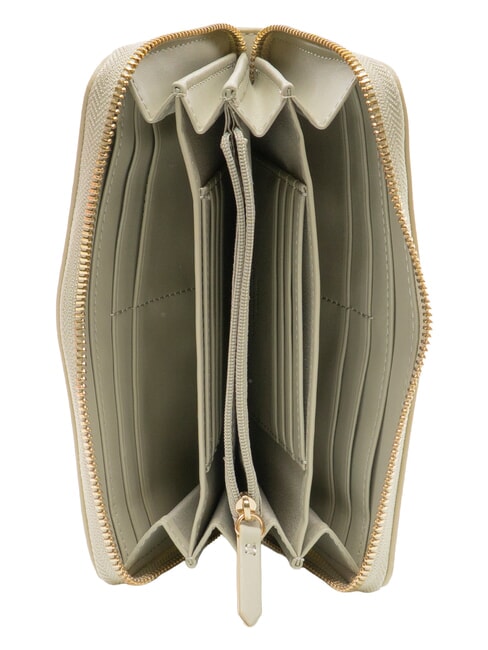 BUBBLE  Portafoglio zip around grigio - Portafogli Donna