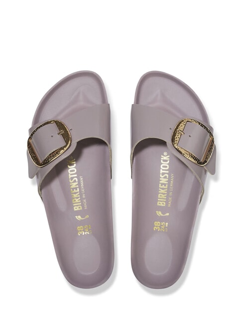 MADRID BIG BUCKLE Sandali in pelle hight shine faded purple - Scarpe Donna