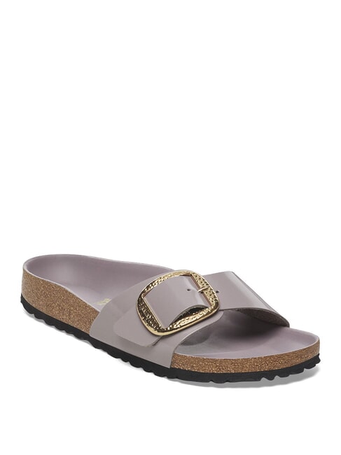 MADRID BIG BUCKLE Sandali in pelle hight shine faded purple - Scarpe Donna