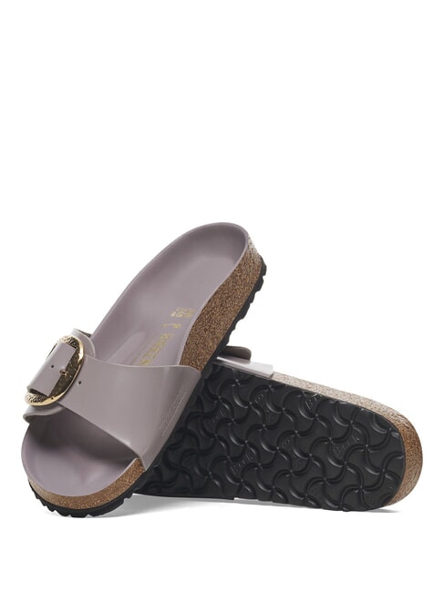 MADRID BIG BUCKLE Sandali in pelle hight shine faded purple - Scarpe Donna