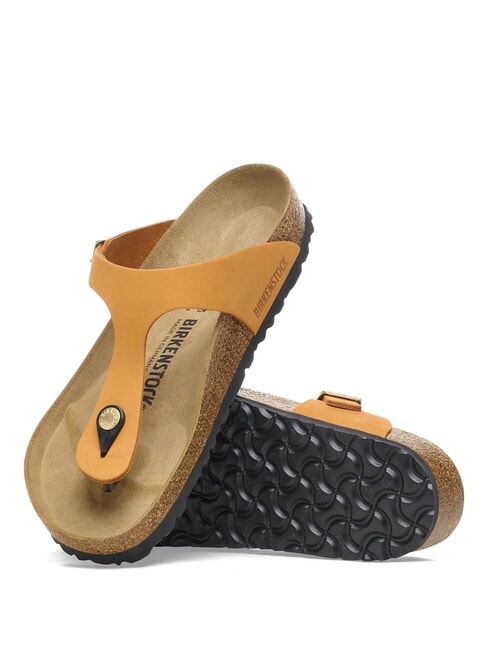 GIZEH Sandali in pelle burnt orange - Scarpe Donna