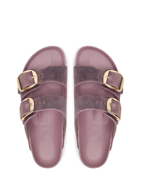 ARIZONA BIG BUCKLE Sandali in pelle con fibbie lavander - Scarpe Donna