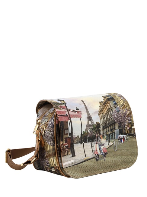 YESBAG Borsa a tracolla con flap velo paris - Borse Donna