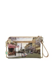 YNOT YESBAG Borsa clutch a tracolla con tasca velo paris - Borse Donna - 3