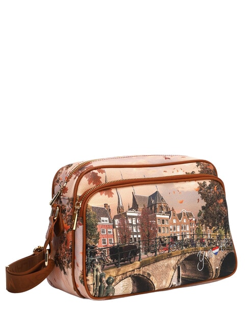 YESBAG Camera case a tracolla autumn river - Borse Donna