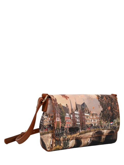 YESBAG Mini Bag a tracolla autumn river - Borse Donna