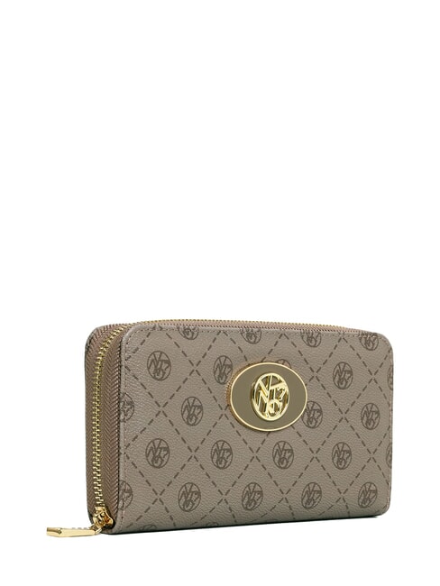 EMILY Portafoglio zip around almond logo - Portafogli Donna