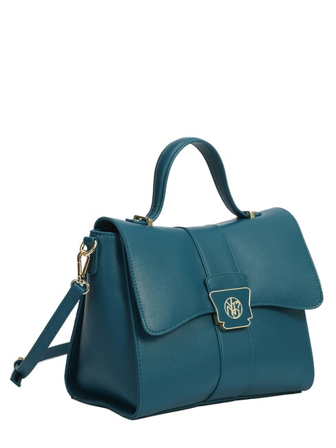 RIBBON Borsa a cartelletta petrol - Borse Donna