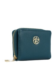 YNOT RIBBON Portafoglio Zip Around piccolo petrol - Portafogli Donna - 2