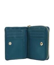 YNOT RIBBON Portafoglio Zip Around piccolo petrol - Portafogli Donna - 3