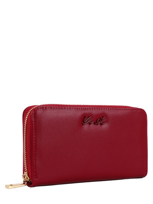 AMBER  Portafoglio zip around cherry - Portafogli Donna