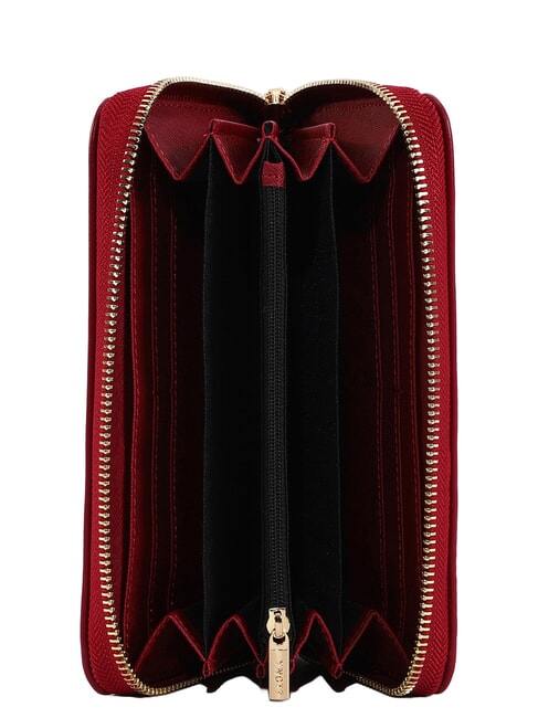 AMBER  Portafoglio zip around cherry - Portafogli Donna