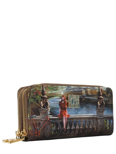 CITY LIFE Portafoglio grande zip around happiness - Portafogli Donna