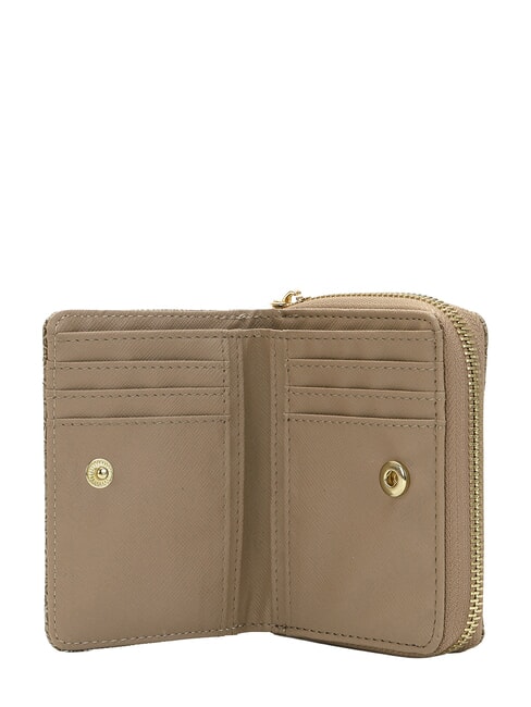 LUX Portafoglio compatto BEIGE - Portafogli Donna