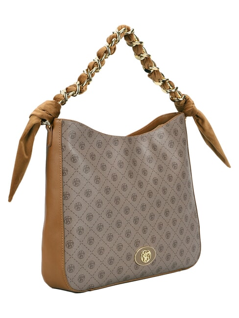 EMILY Sacca a spalla almond logo - Borse Donna