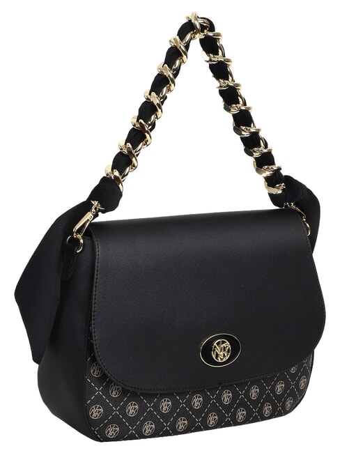 EMILY Borsa a spalla con catena dark logo - Borse Donna