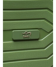LESAC PEGASUS Trolley Underseater ok Easyjet forest green - Bagagli a mano - 5