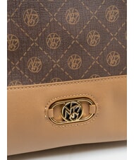 YNOT SYMBOL Borsa shopping, a spalla choco - Borse Donna - 3