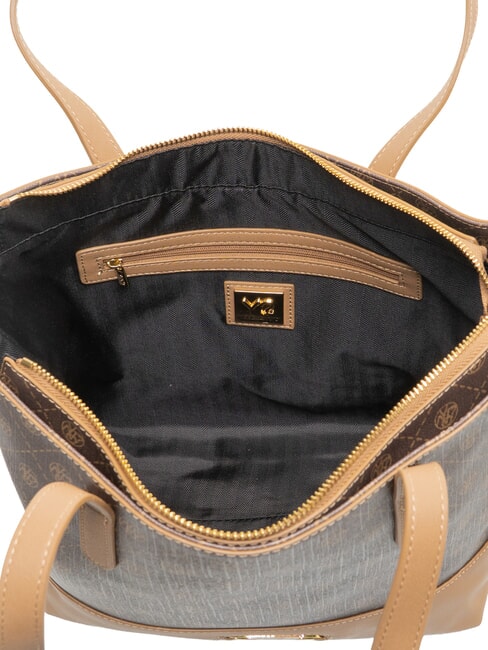 SYMBOL Borsa shopping, a spalla choco - Borse Donna