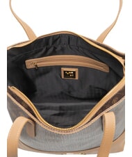 YNOT SYMBOL Borsa shopping, a spalla choco - Borse Donna - 5