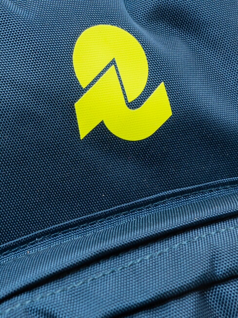 NEW WAY LOGO Zaino blue/yellow - Zaini Scuola & Tempo Libero