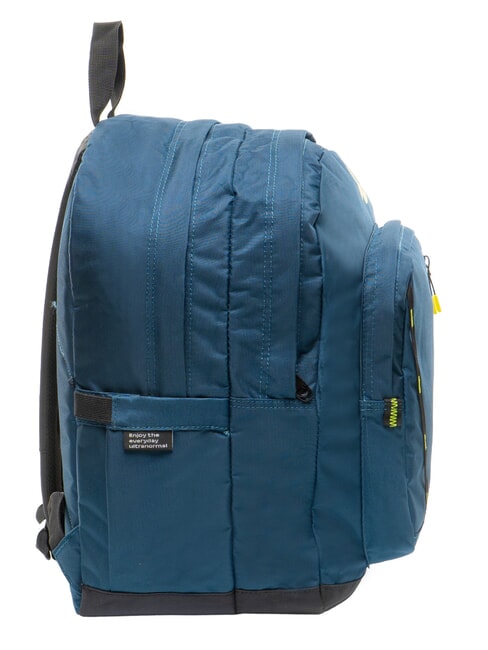 NEW WAY LOGO Zaino blue/yellow - Zaini Scuola & Tempo Libero
