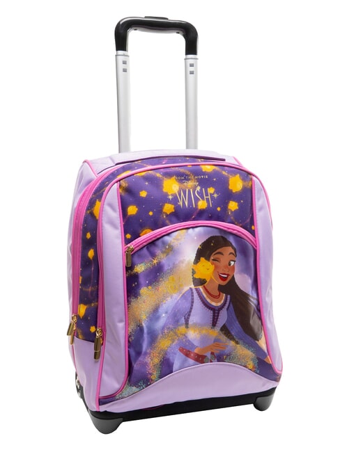 WISH STRONG HEART Zaino con carrello VIOLA - Zaini con carrello