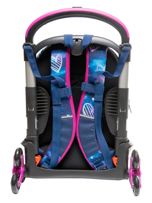 GLOOMY HEART Zaino Trolley, sganciabile bluedeep - Zaini con carrello