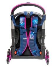 SEVEN GLOOMY HEART Zaino Trolley, sganciabile bluedeep - Zaini con carrello - 4