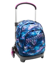 SEVEN GLOOMY HEART Zaino Trolley, sganciabile bluedeep - Zaini con carrello - 6