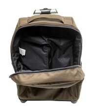 INVICTA SOLID GRS Zaino trolley 2 ruote, fisso green military - Zaini con carrello - 2