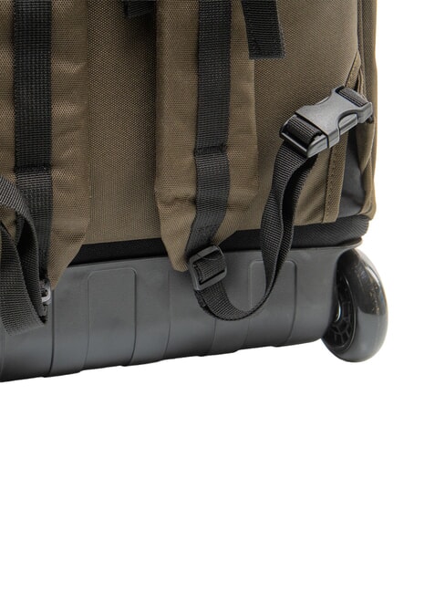 SOLID GRS Zaino trolley 2 ruote, fisso green military - Zaini con carrello