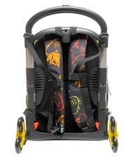 YUB FLASHY SIGN Zaino con carrello Nero - Zaini con carrello - 4