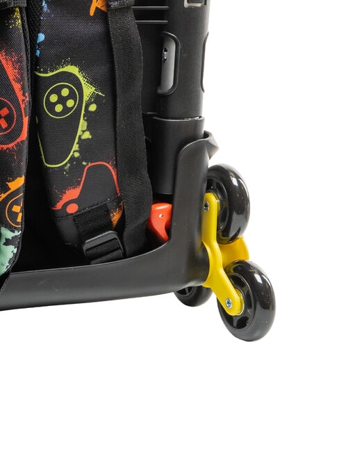 FLASHY SIGN Zaino con carrello Nero - Zaini con carrello