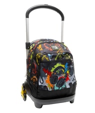 YUB FLASHY SIGN Zaino con carrello Nero - Zaini con carrello - 6