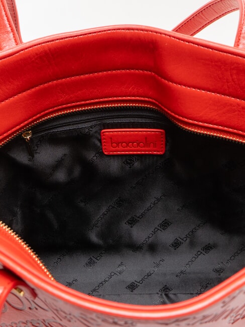 FONT Shopping Bag rosso - Borse Donna
