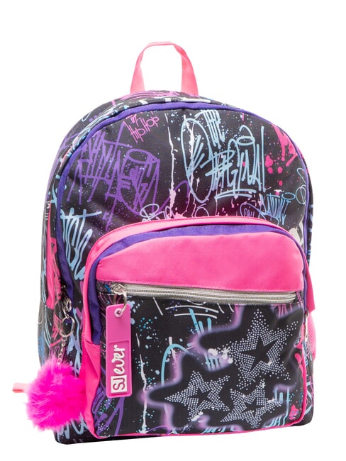 SJ EVER FIXSTAR GIRL Zaino Nero - Zaini Scuola & Tempo Libero