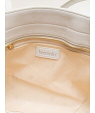 BRACCIALINI FONT Shopping Bag bianco - Borse Donna - 5