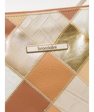 BRACCIALINI PATCH Borsa a mano beige - Borse Donna - 3