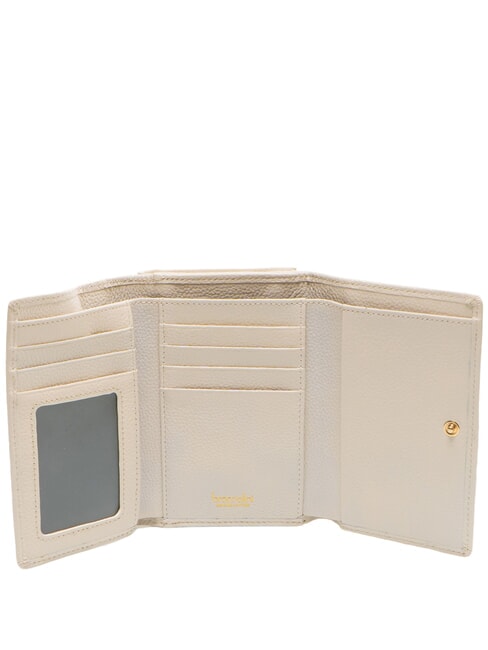 BASIC Portafoglio in pelle beige - Portafogli Donna