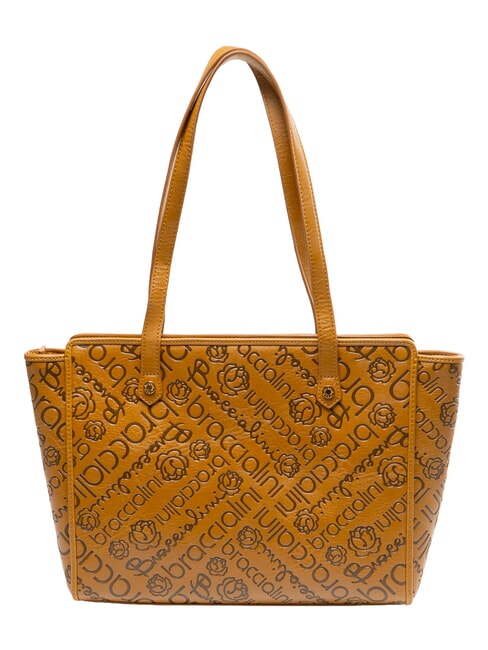 FONT Shopping Bag giallo - Borse Donna