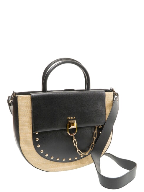 MISS MIMI Borsa a mano, con tracolla deserto+nero - Borse Donna