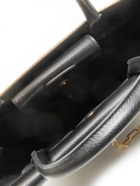 MISS MIMI Borsa a mano, con tracolla deserto+nero - Borse Donna