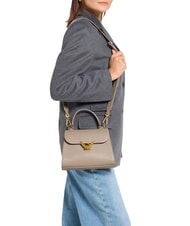 COCCINELLE DEW Borsetta a mano, con tracolla warm taupe - Borse Donna - 3
