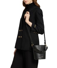 COCCINELLE CHARLOTTE Mini Secchiello in pelle Nero - Borse Donna - 2